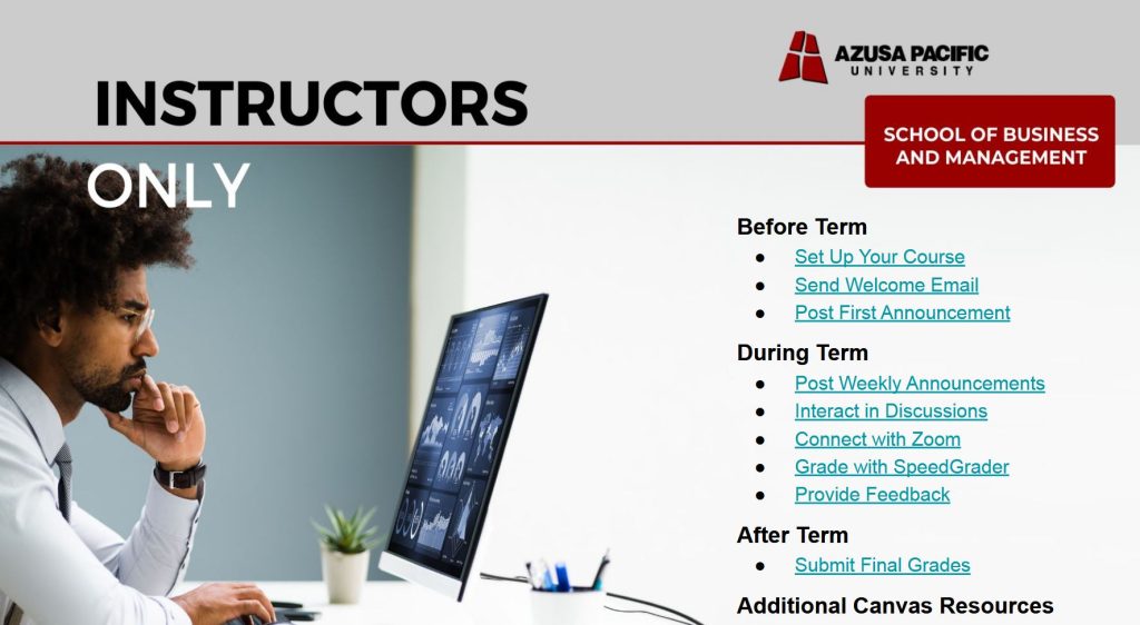 Instructor Expectations